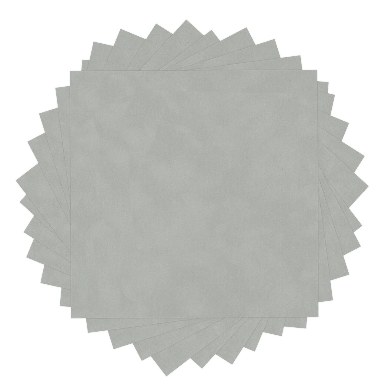 Light Grey Suede 10x10 Uncut Mat Board - Blank Sheets, No Opening